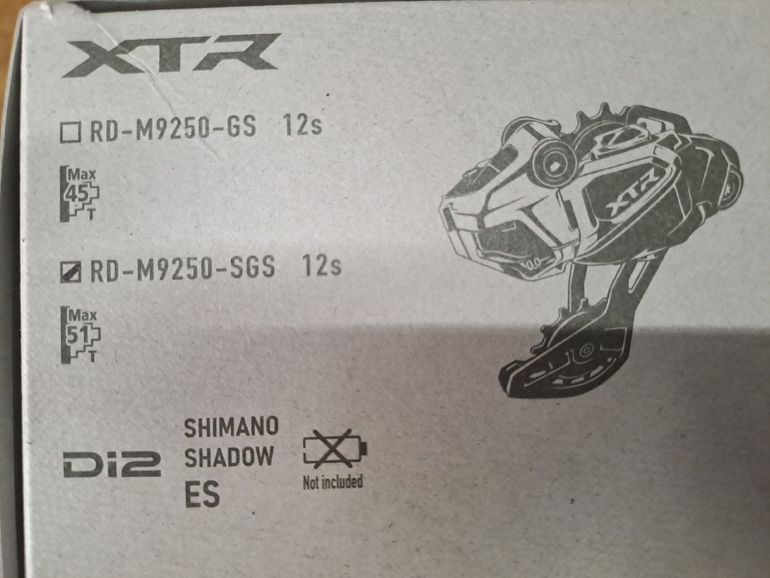 Brugt Shimano XTR 9250 Di2 Upgrade kit 2025 bike — billede 2 af 4