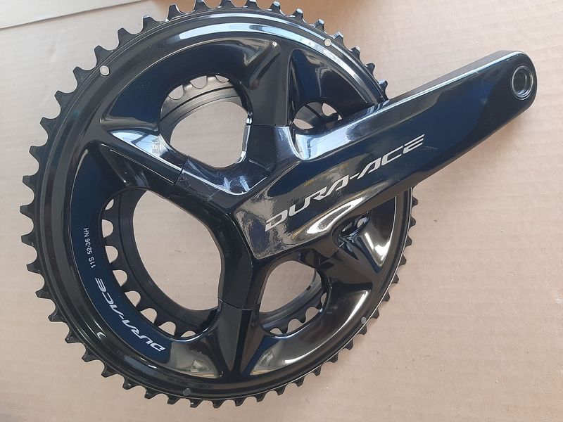 Used Shimano FC-R9200 Drivetrain & Pedals