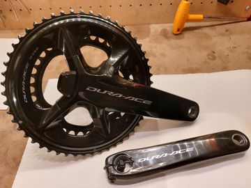 Tweedehands Shimano FC - R9200- P Dura Ace powermeter 172.5 2025 Drivetrain & Pedals