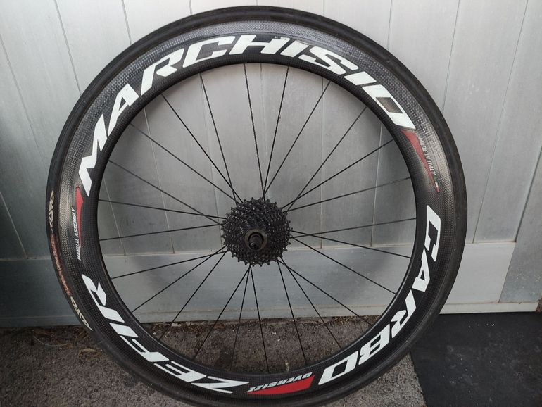 Brugt Marchisio carbon zefiro 25/55 ceramic 2015 bike — billede 7 af 16