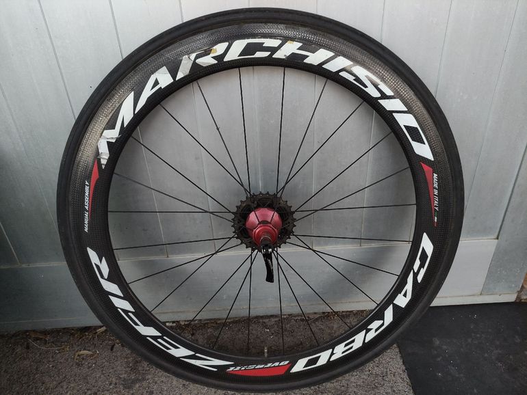 Brugt Marchisio carbon zefiro 25/55 ceramic 2015 bike — billede 3 af 16