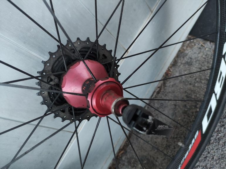 Brugt Marchisio carbon zefiro 25/55 ceramic 2015 bike — billede 2 af 16