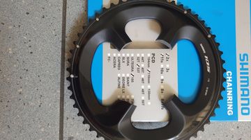 Tweedehands Shimano 105 53 T Drivetrain & Pedals