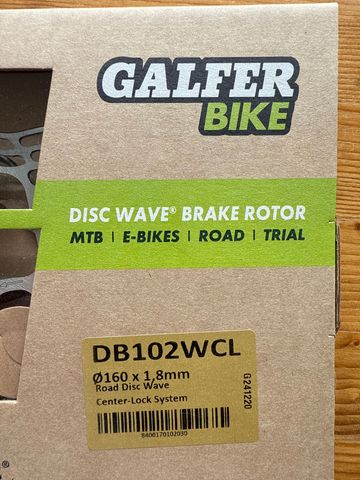Galfer Disc Wave 2025 Brakes d'occasion
