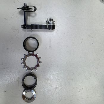 Gebrauchtes Xlc Kit single speed 13t deragliatore XLC regolabile nuovi mai usato 2022 bike