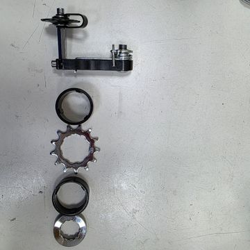 Xlc Kit single speed 13t deragliatore XLC regolabile nuovi mai usato 2022 bike d'occasion