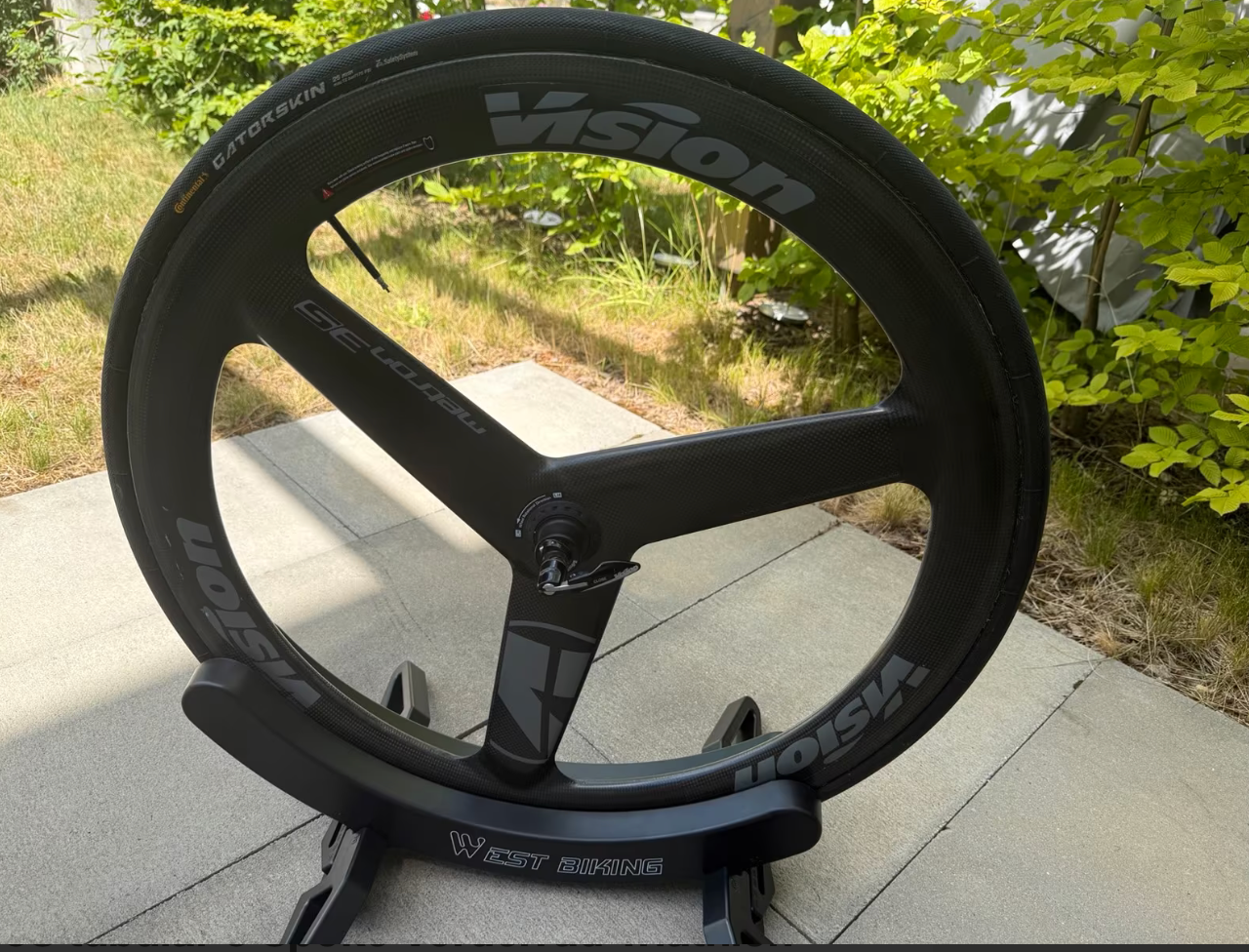 Vision Metron 3-Spoke ピスト用チューブラーフロントホイール