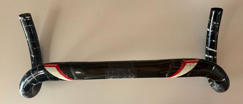 Used Fsa piega manubrio Fsa Carbon pro 400mm Cockpit