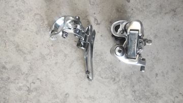 Tweedehands Campagnolo CAMBIO + DERAGLIATORE CAMPAGNOLO AVANTI 8V 1995 Drivetrain & Pedals