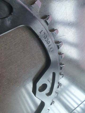 Brugt Wolf Tooth 130BCD 44T DropStop Kettenblatt 2025 bike — billede 6 af 6