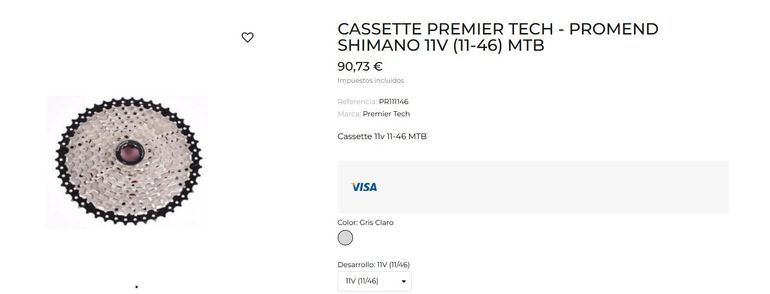 Used premier Cassette  11v 11-32t 2024 bike — image 2 of 2