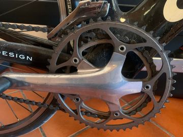 Używany Shimano Dura Ace 7800 170mm guarnitura 10s velocità Drivetrain & Pedals