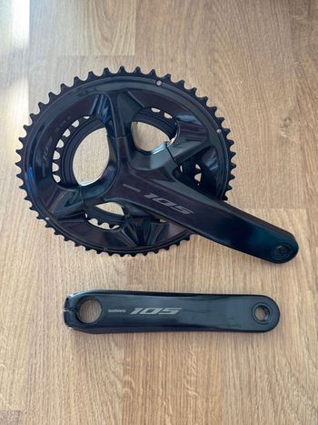 Brugt Shimano FC-R7100 2025 Drivetrain & Pedals