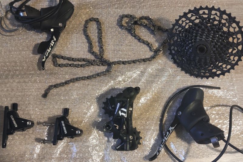 Used Sram Apex 1x11 mecánico 2021 Groupset