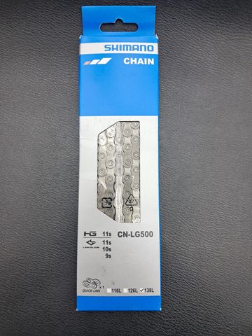 Tweedehands Shimano CN-LG500 2024 Drivetrain & Pedals
