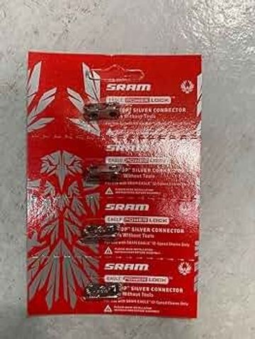 Tweedehands Sram 4x - Conectores corrente SRAM PowerLock 12v Eagle Silver Drivetrain & Pedals